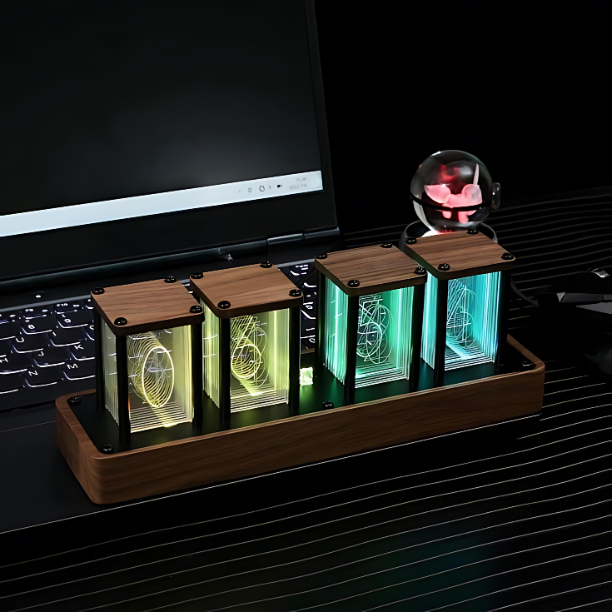 Nixie Aura™ RGB-Desktop Uhr