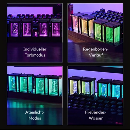 Nixie Aura™ RGB-Desktop Uhr